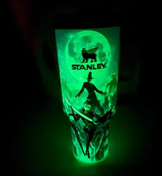 Термос термочашка Stanley Quencher H2.0 Tumbler Світиться у темряві 1,18 л Huntr/X World Tour Edition KT7001987 - мініатюра 3