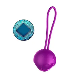 Вагінальні кульки B - Series Fox Kegel Balls Set (фіолетовий) - мініатюра 5
