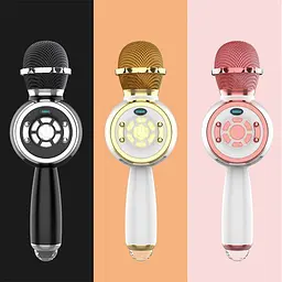 Мікрофон з караоке Epik DS810 Gold [153060] - мініатюра 3