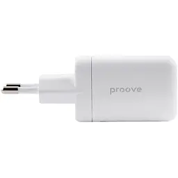 Мережевий зарядний пристрій Proove Silicone Power 40W USB-C/USB-C White [WCSP4020002] [130268] - мініатюра 4