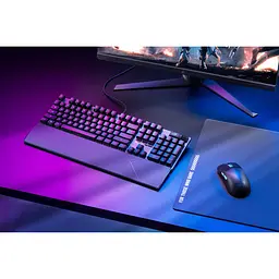 Клавіатура ASUS ROG Strix Scope II RX Red EN/UK USB RGB Black (90MP0350-BKMA00) - мініатюра 7