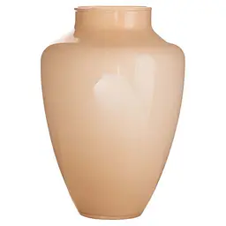 Ваза Lefard Olaf Beige скляна 37х24 см (804-163)