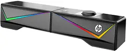 Акустична система Hewlett Packard 2.0 HP DHE-6005 USB 6W LED підсвітка RGB - мініатюра 4