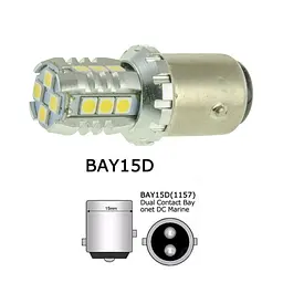 Світлодіодна лампа S25-092(2) 3030-16 24V Cyclone (НФ-00003141) - мініатюра 2