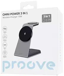 Зарядний пристрій Proove Omni Power 3 in 1 gray (WSOP15020003) - мініатюра 3