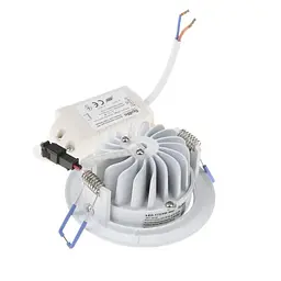 Світильник стельовий Brille LED врізний LED-172/5W WW WH 32-190 - мініатюра 4