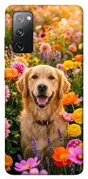 TPU чохол Demsky Flowery labrador для Samsung Galaxy S20 FE