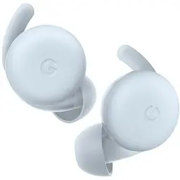 Навушники бездротові Google Pixel Buds A-Series TWS гарнітура в кейсі блакитна (GA04282)