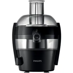 Соковижималка Philips Viva Collection відцентрована 500 Вт чорна (HR1832/00)