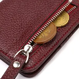 Жіночий шкіряний гаманець Canpellini 10х9х1 см acs0025509 - мініатюра 5