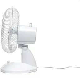 Вентилятор настільний Holmer HFS-1209-1W, White, 35 Вт, 2 швидкості, автоповорот, 3 лопаті по 23 см - мініатюра 4
