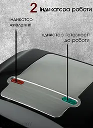 Бутебродниця 4 в 1 Bitek Гриль, Сендвічниця, Вафельниця, Горішниця, Мультимейкер зі знімними формами 750 Вт - мініатюра 12