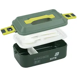 Ланч-бокс Kite 1000 мл зелений (K25-1183-3) - мініатюра 3