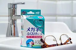 Серветки для очищення окулярів та проти запотівання SOFT99 Cleaner & Anti-Fog Wiping Sheet for Glasses серветки для очищення окулярів від запотівання, 20шт - мініатюра 4