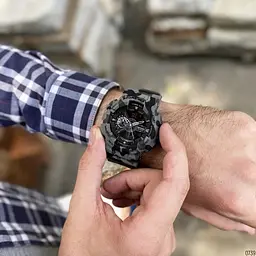 Чоловічий наручний годинник 1688CMGY Camo Gray. Skmei acs0030624 - мініатюра 3