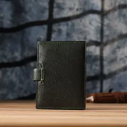 Оригінальна обкладинка на документи унісекс із натуральної шкіри ST Leather 23119 зелена - мініатюра 10