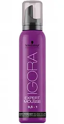 Мус-фарба для волосся Schwarzkopf Professional Igora Expert Mousse, відтінок 9,5-1, 100 мл (1917520) - мініатюра 2