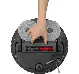 Робот-пилосос з вологим прибиранням RoboRock Qrevo Edge 5V1 Black UA UCRF - мініатюра 4