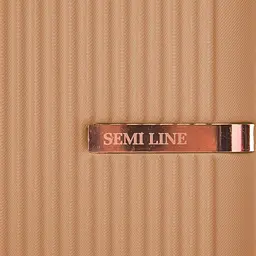 Бьюті-кейс Semi Line 16L Gold (T5663-2), Золотий - мініатюра 7