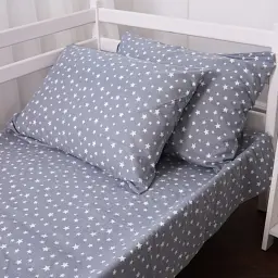 Підковдра MirSon Фланель 012 Grey Stars 110х140 см (2200009653230) - мініатюра 8
