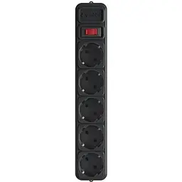 Фільтр живлення Gembird Power Cube 5 розеток 1.8 м для ДБЖ (SPG5-X-6B)