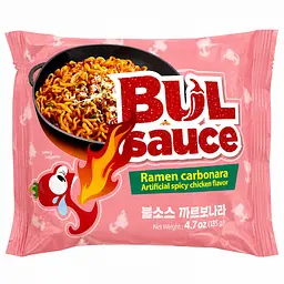 Локшина рамьон дуже гостра Bulsauce Carbonara Harim 135г