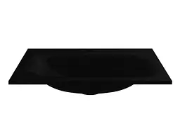Умивальник Miraggio Jessel 600 mirastone black Чорний матовий 0001464 - мініатюра 2