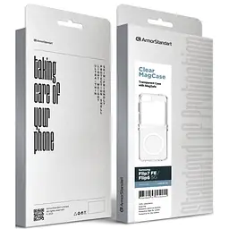 Чохол до мобільного телефона Armorstandart Clear MagCase Samsung Flip7 FE / Flip6 5G Transparent (ARM88136) - мініатюра 5