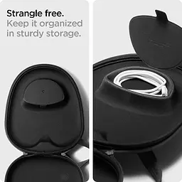 Чохол для навушників Spigen Klasden Designed Carrying Travel Case Pouch Bag для AirPods Max Charcoal Gray [AFA02996] [74502] - мініатюра 12