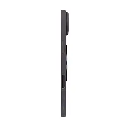 Противоударный чехол-панель для Apple iPhone 17 Air, Unit Stand2, черный, силикон + поликарбонат, защита всего корпуса, с подставкой, поддержка магнитных держателей и беспроводной зарядки (MagSafe), ArmorStandart (ARM86341) - мініатюра 3