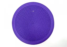 Балансувальна масажна подушка 32 см EasyFit Cushion-2 фіолетова з насосом - мініатюра 3