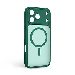 Чехол для Apple iPhone 17 Pro Max, Lush MagCase, зеленый, противоударная панель-накладка из TPU и PC, полупрозрачный чехол с MagSafe (с магнитом), с защитой камеры, поддержка беспроводной зарядки, защита всего корпуса, ArmorStandart (ARM87500) - мініатюра 2