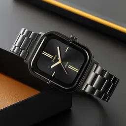 Наручний годинник чоловічий 2275BKGD Black-Gold Skmei acs0030065 - мініатюра 4