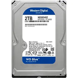 Жорсткий диск 3.5` WD Blue 2TB SATA 64MB (WD20EARZ) [141096] - мініатюра 3