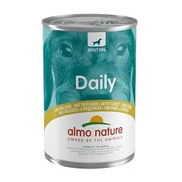 Консервований корм Almo Nature (Альмо Натюр) з індичкою для дорослих собак усіх порід (400 гр.)