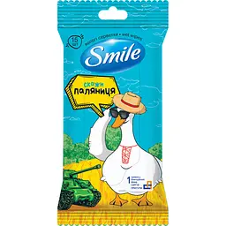 Серветки вологі Smile Мрію не зруйнувати 15 шт. - мініатюра 2