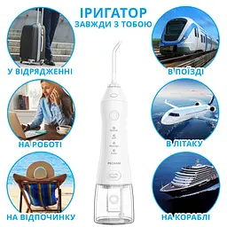 Іригатор Pecham Travel PC-1581 White - мініатюра 5