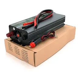 Інвертор напруги 12/220 V Demuda DMDPSW800W 800 Вт з чистою синусоїдою - мініатюра 2