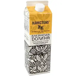 Вино столове Кахетури Алазанська Долина плодове напівсолодке біле 9-12% 1 л