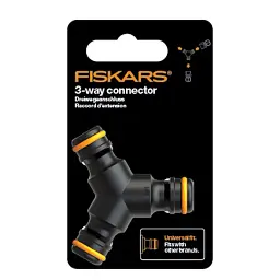 Трійник для шланга Fiskars 19 мм 68 мм (1027070) - мініатюра 3
