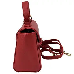 Жіноча сумка через плече крос-боді з екошкіри Lilly P2-8579R Червона - мініатюра 5