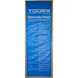 Килимок спортивний Toorx Padded Exercise 181 х 60 х 2,5 см з антиковзною поверхнею Blu/Rosso (MAT-GE) - мініатюра 2