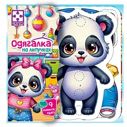 Гра розвиваюча з липучками Пандочка Vladi Toys VT1320-05 Різнокольоровий shop (4820234767694)