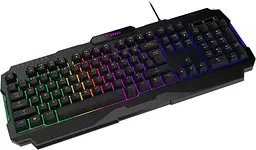 Клавіатура MSI FORGE GK100 Full Size EN/UA Black (S11-04UA221-HH9) - мініатюра 3