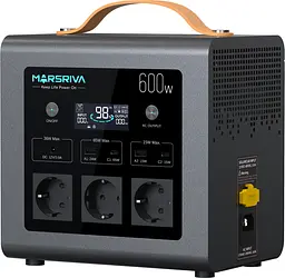 Зарядна станція Marsriva MP6 Plus 600Вт (512Вт/г) AC,MPPT, UPS, LiFePo4 - мініатюра 3