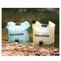 Відро складне Naturehike CNK2450CF027 для води 10 л, жовте (6927595798355) - мініатюра 7