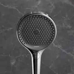 Ручний душ Hansgrohe Rainfinity 130 3jet Brushed Black 26864340 - мініатюра 2
