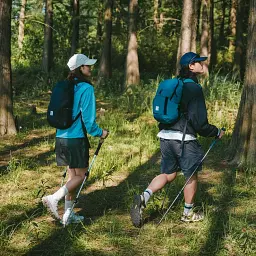 Рюкзак туристичний Naturehike NH17A012-B, 30 л, блакитний - мініатюра 3
