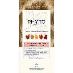 Крем-фарба для волосся Phyto Phytocolor відтінок 9 блонд 112 мл (РН10015)