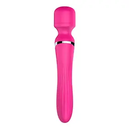 Вібратор B - Series Fox Dual Massager Pulsator 22.6 см (рожевий) - мініатюра 14